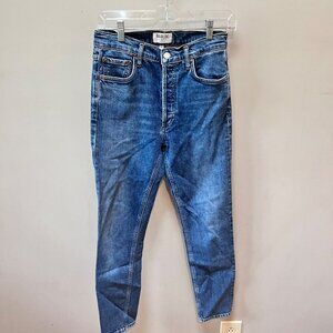 AGOLDE Nico High-Rise Slim Fit Jeans Size 27